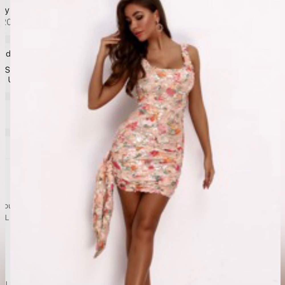 Sequin mini dress
